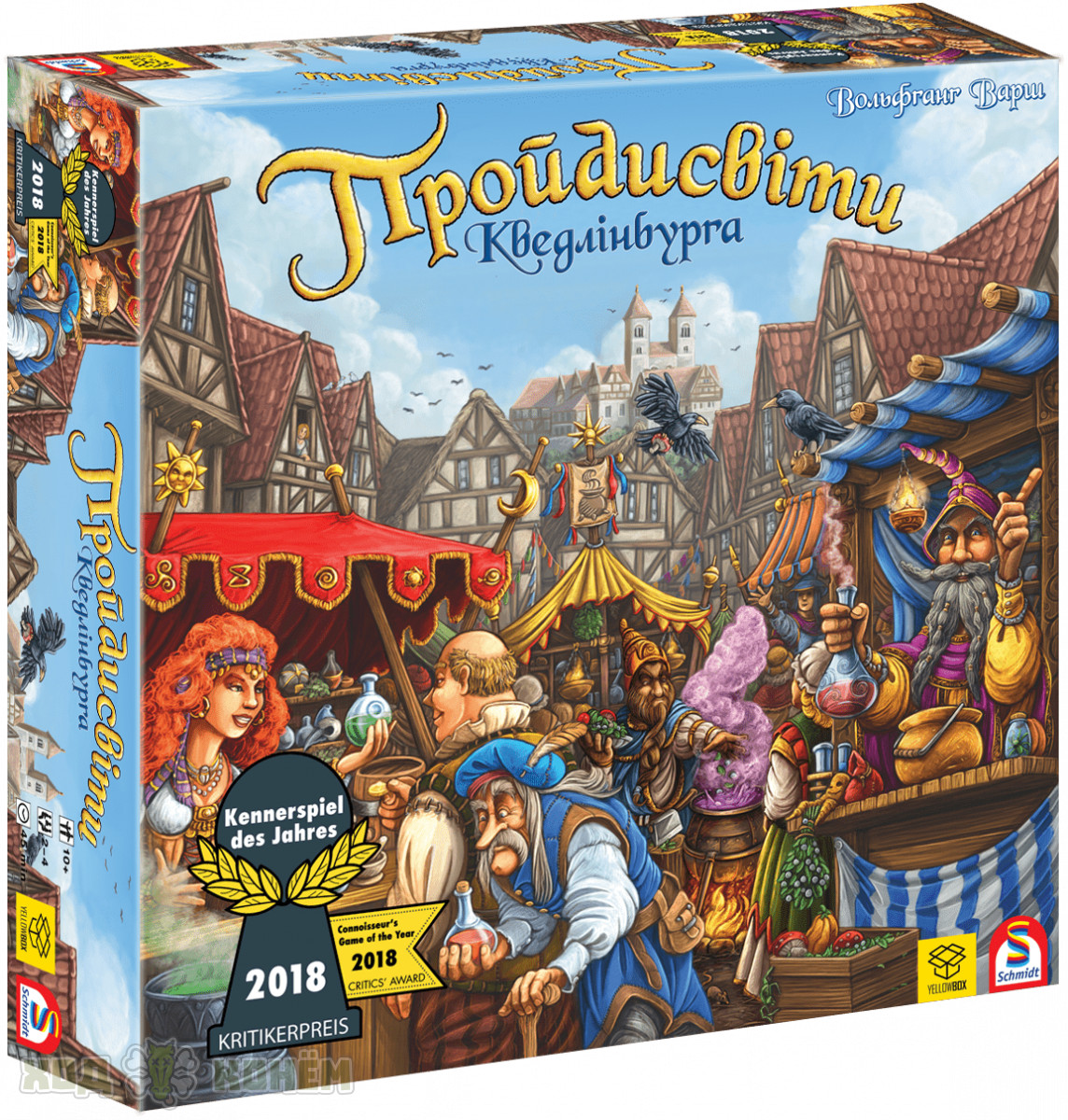 Настольная игра Пройдисвіти Кведлінбурга (Шарлатаны из Кведлинбурга, The Quacks of Quedlinburg) UKR
Настольная игра Пройдисвіти Кведлінбурга (Шарлатаны из Кведлинбурга, The Quacks of Quedlinburg) UKR