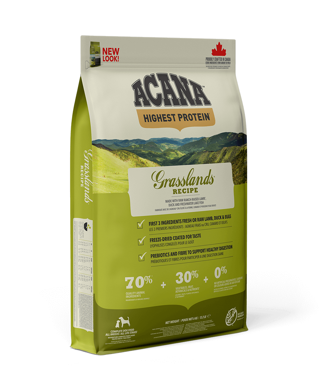 ACANA (Акана) GRASSLANDS Dog 11.4 кг (Ягненок) гипоаллергенный корм для собак всех пород и возрастов
ACANA (Акана) GRASSLANDS Dog 11.4 кг (Ягненок) гипоаллергенный корм для собак всех пород и возрастов