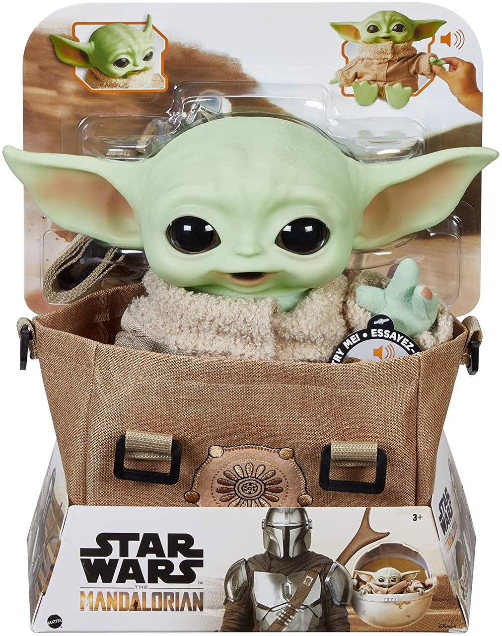 Звездные войны Малыш Йода 28 см с сумкой для переноски Star Wars The Child Plush Toy 11-in Yoda Baby, Зелёный
Звездные войны Малыш Йода 28 см с сумкой для переноски Star Wars The Child Plush Toy 11-in Yoda Baby, Зелёный
