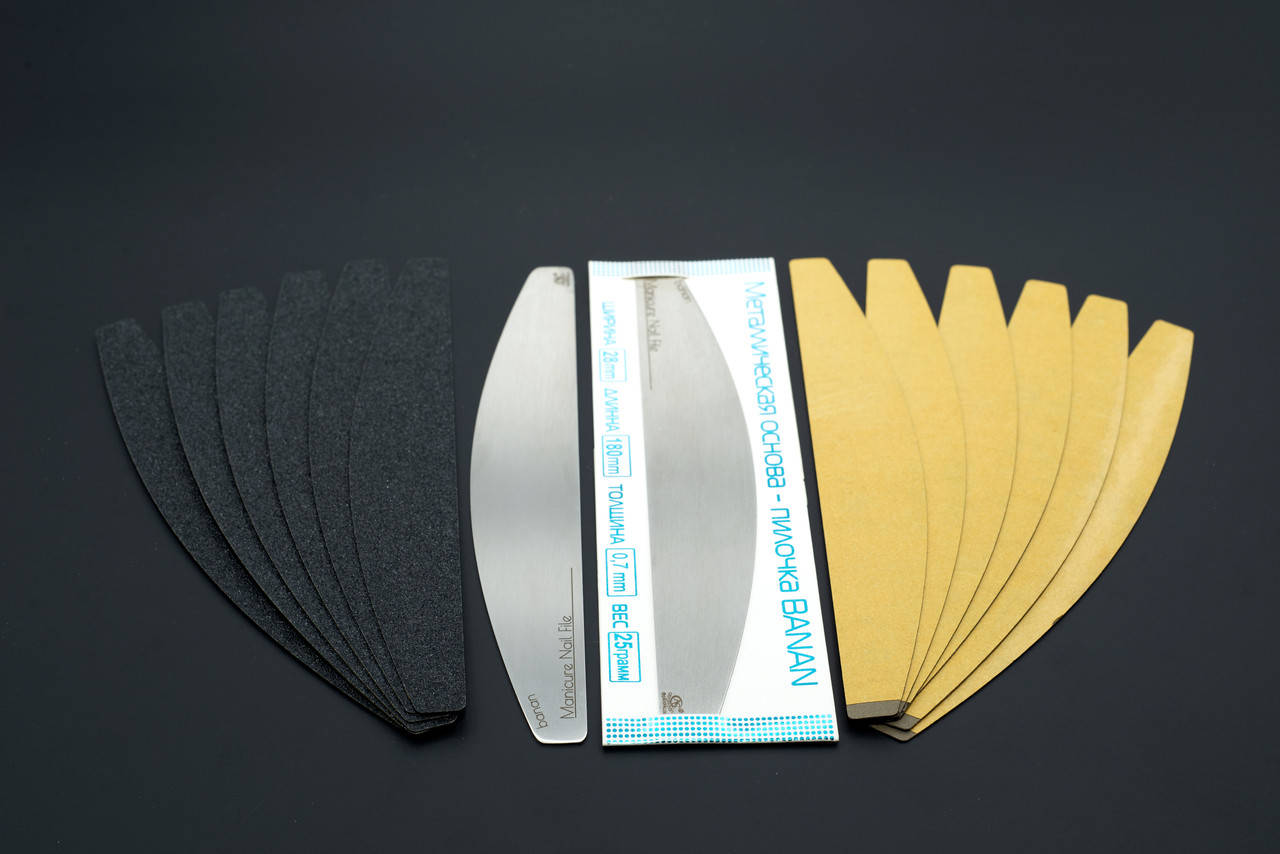 Сменные файлы BANAN 100 грит (1 мм – тонкие) 50 шт 
Сменные файлы BANAN 100 грит (1 мм – тонкие) 50 шт