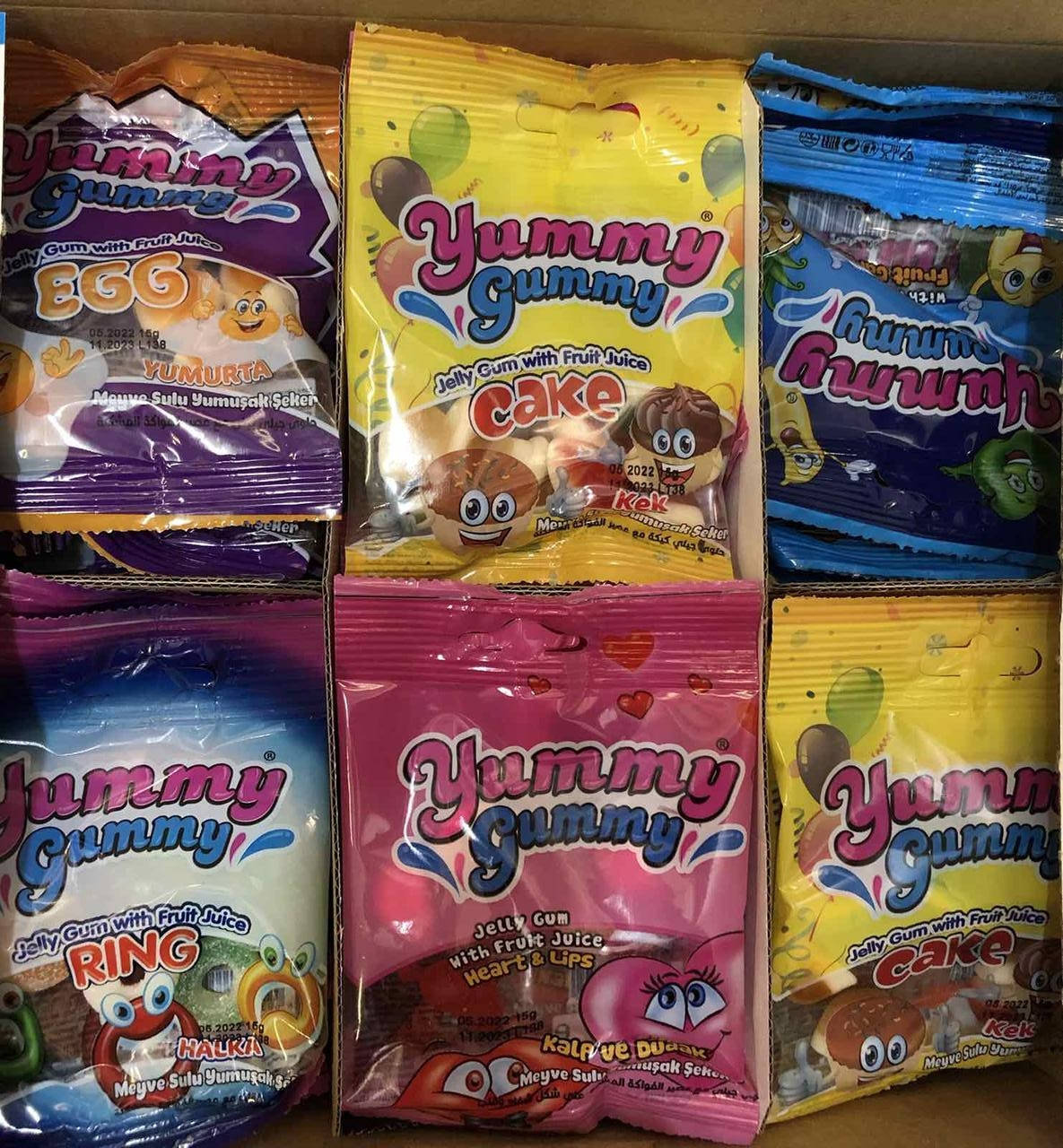 Мармелад жевательный "YUMMY GUMMY"
Мармелад жевательный "YUMMY GUMMY"