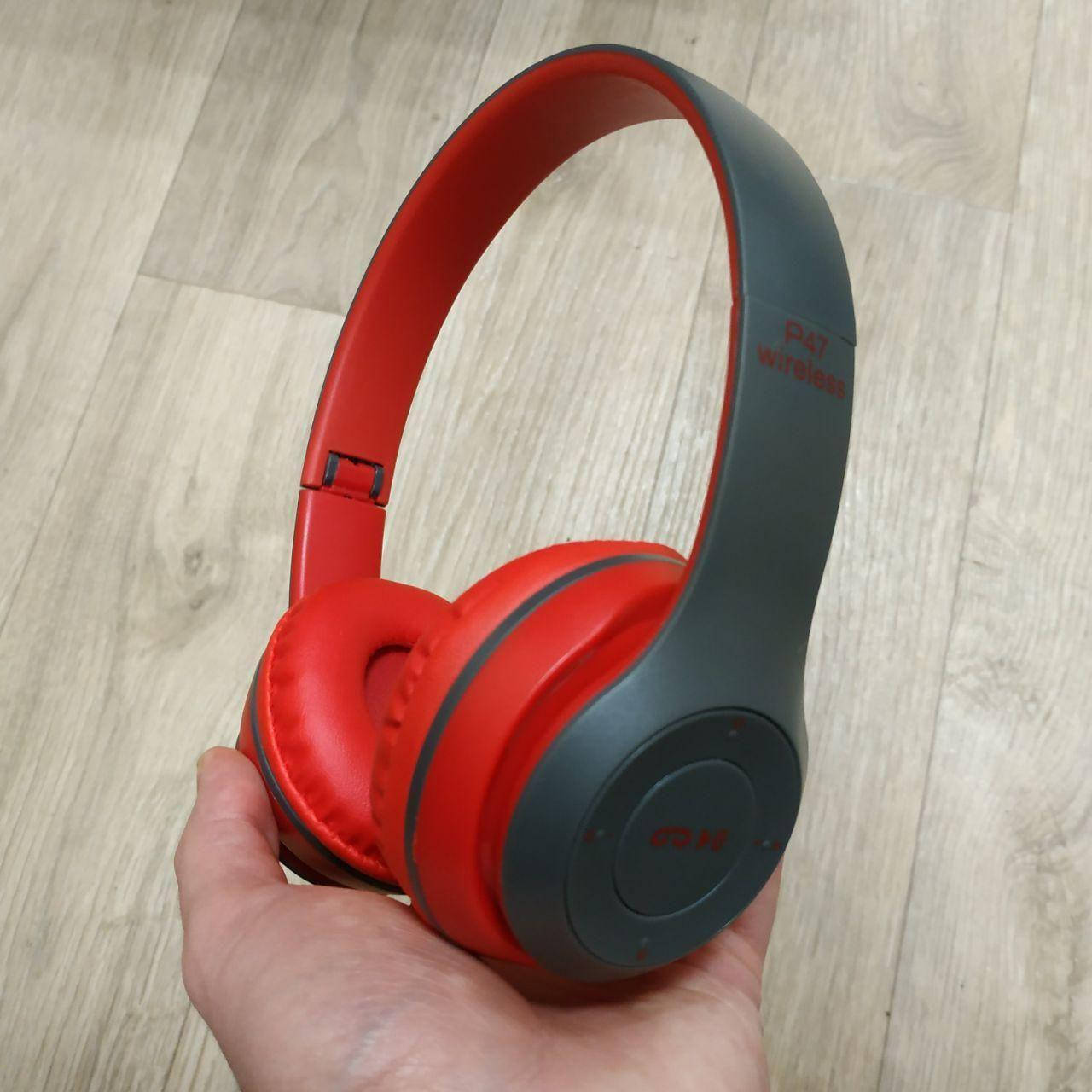 Накладные наушники для телефона Беспроводные Bluetooth наушники P47 Wireless 
Накладные наушники для телефона Беспроводные Bluetooth наушники P47 Wireless