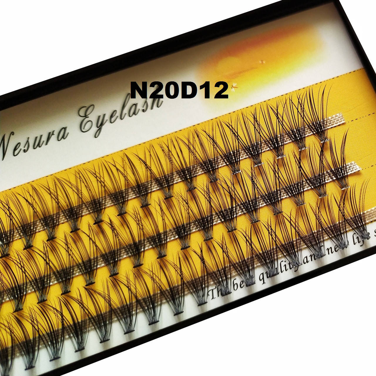 Ресницы Nesura Eyelash 20D, 12 мм, изгиб D, 0,07, 60 пучков Несура ресницы пучком, пучки 20д, Черный
Ресницы Nesura Eyelash 20D, 12 мм, изгиб D, 0,07, 60 пучков Несура ресницы пучком, пучки 20д, Черный