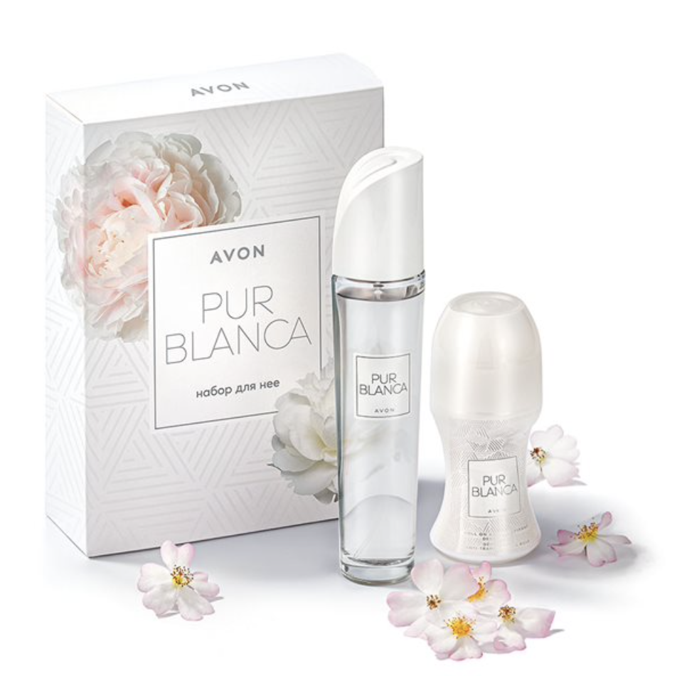 Avon Pur Blanca Набор Туалетная женская вода Pur Blanca Пур бланка, 50мл и дезодорант 50мл
Avon Pur Blanca Набор Туалетная женская вода Pur Blanca Пур бланка, 50мл и дезодорант 50мл