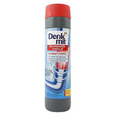 Засіб для прочищення труб Денк Міт гранули Denk Mit rohrreiniger granulat 600g 12шт/ящ (Код : 00-00010992)
Засіб для прочищення труб Денк Міт гранули Denk Mit rohrreiniger granulat 600g 12шт/ящ (Код : 00-00010992)