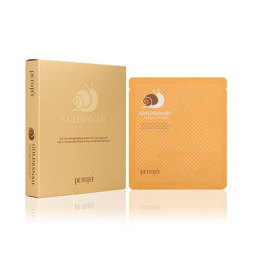 Гидрогелевая маска для лица с золотом и улиткой PETITFEE Gold & Snail Hydrogel Mask Pack
Гидрогелевая маска для лица с золотом и улиткой PETITFEE Gold & Snail Hydrogel Mask Pack