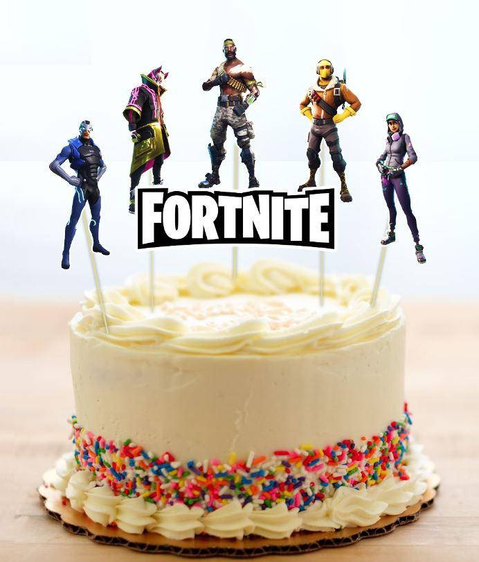 Набор "Фортнайт / Fortnite" средние топперы в торт (8см, 6шт./уп.) вырубка (КАРТОН)
Набор "Фортнайт / Fortnite" средние топперы в торт (8см, 6шт./уп.) вырубка (КАРТОН)