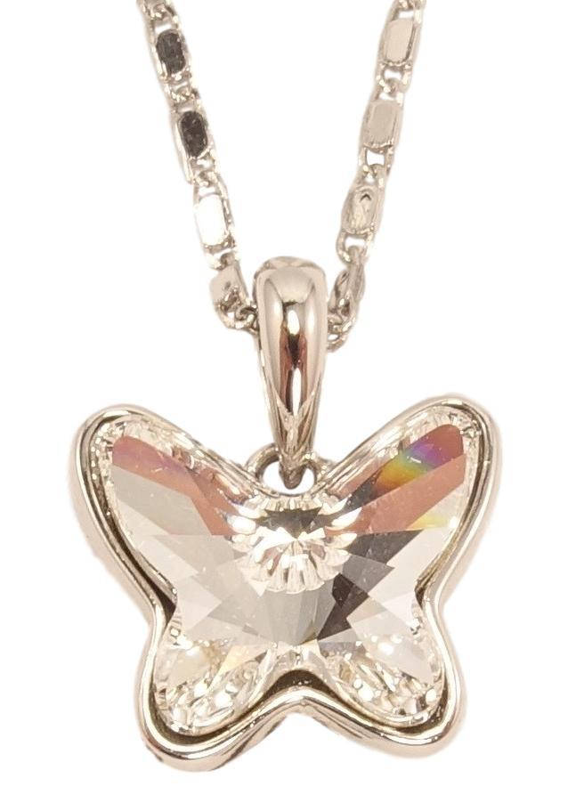 Кулон Xuping Родий с кристаллами Swarovski на цепочке "Кристалл бабочка Clear" длина 39-44.5см
Кулон Xuping Родий с кристаллами Swarovski на цепочке "Кристалл бабочка Clear" длина 39-44.5см