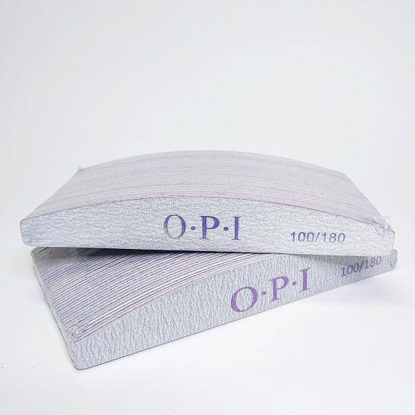 Пилки для ногтей OPI полукруг 100/180, 50 шт серая - Пилка для ногтей 100 на 180 - Пилка 100/180
Пилки для ногтей OPI полукруг 100/180, 50 шт серая - Пилка для ногтей 100 на 180 - Пилка 100/180