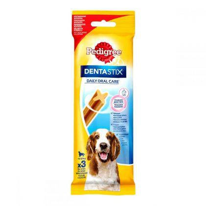 Pedigree Dentastix Палочки для поддержания здоровья зубов у собак средних пород (педигри)
Pedigree Dentastix Палочки для поддержания здоровья зубов у собак средних пород (педигри)