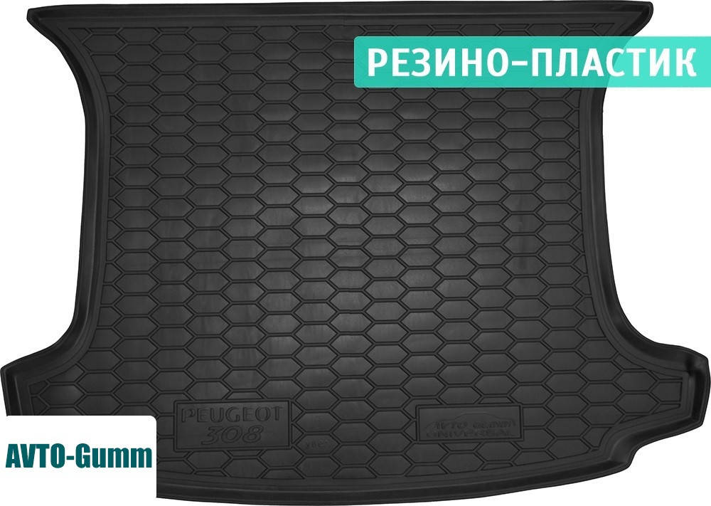 Коврик в багажник для Peugeot 308 '08-13 универсал, 5 мест, резино-пластиковый (AVTO-Gumm), Темно-серый
Коврик в багажник для Peugeot 308 '08-13 универсал, 5 мест, резино-пластиковый (AVTO-Gumm), Темно-серый