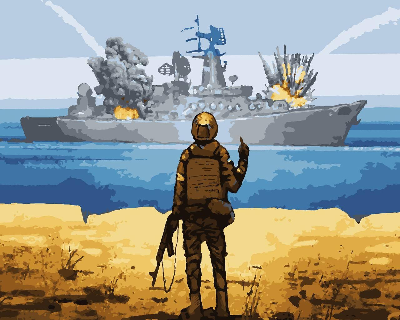 Картины по номерам "Русский военный корабль все..." Artissimo холст на подрамнике 40x50 см PN3361
Картины по номерам "Русский военный корабль все..." Artissimo холст на подрамнике 40x50 см PN3361