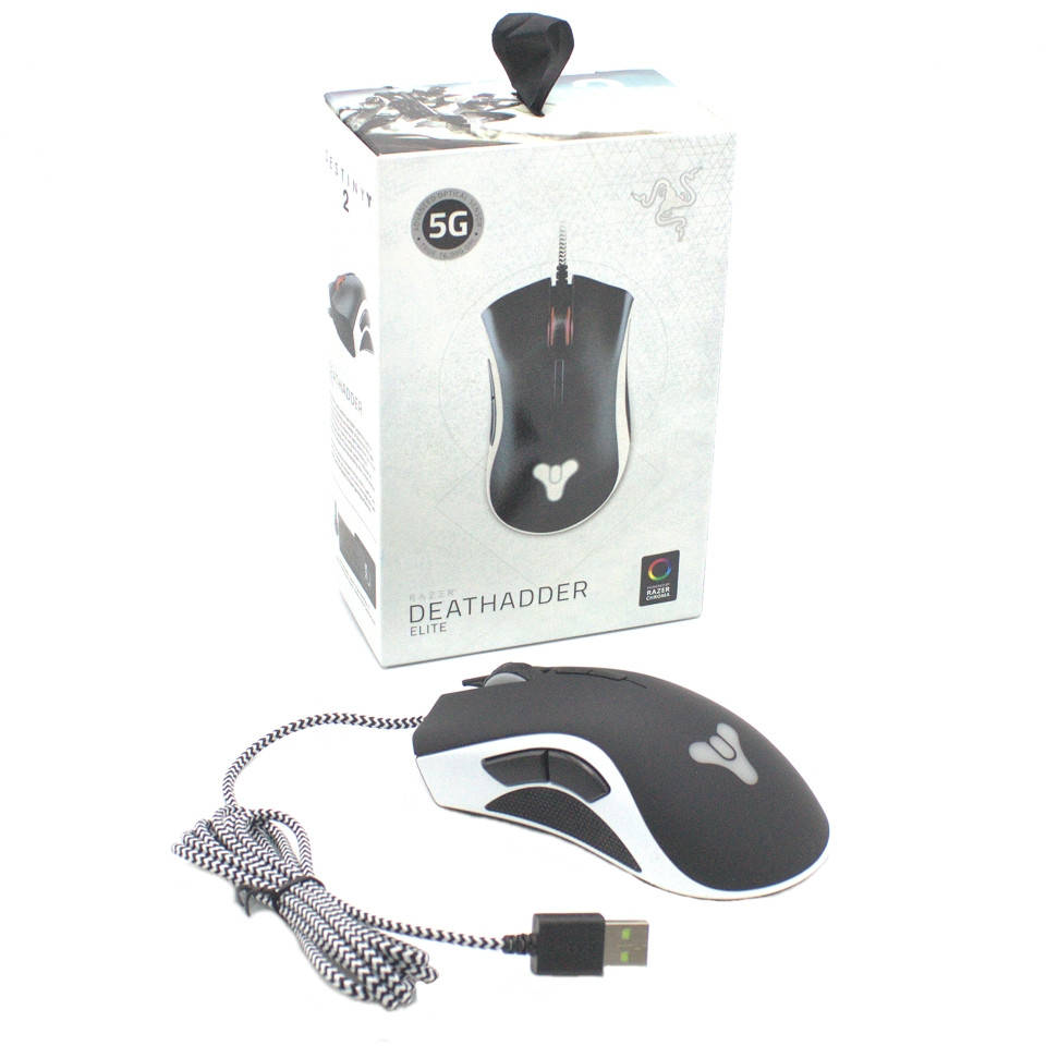 Игровая компьютерная мышь Razer DeathAdder Elite Destiny с подсветкой Геймерская проводная USB Mouse Райзер, Черный
Игровая компьютерная мышь Razer DeathAdder Elite Destiny с подсветкой Геймерская проводная USB Mouse Райзер, Черный