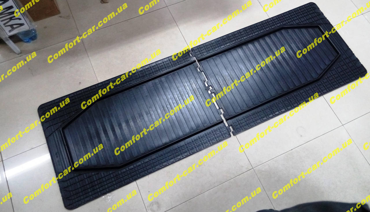 Коврики резиновые 2-й,3-й ряд сидений 1585мм*520мм, Черный 
Коврики резиновые 2-й,3-й ряд сидений 1585мм*520мм, Черный