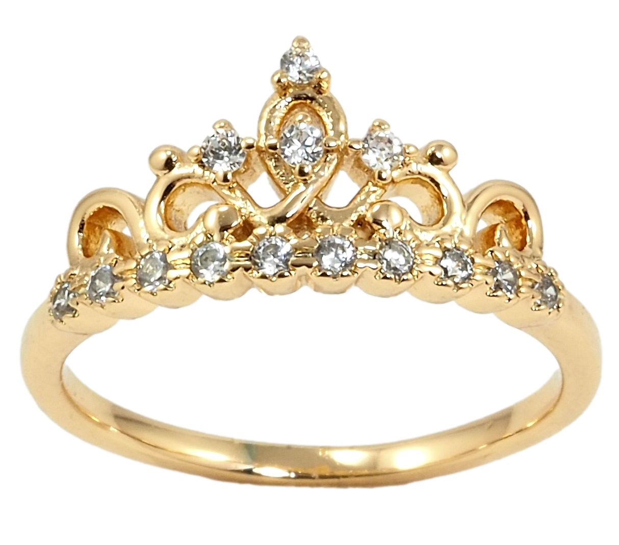 Кольцо ХР Позолота 18K "Корона" р.18.5
Кольцо ХР Позолота 18K "Корона" р.18.5