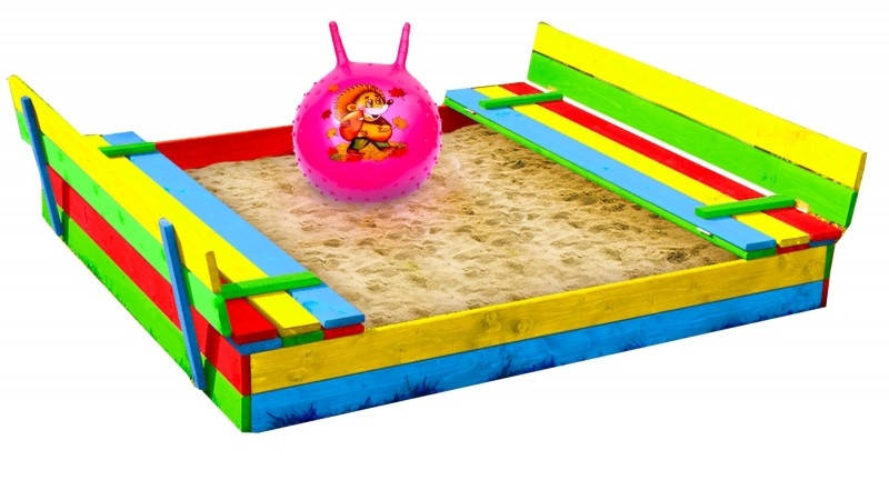 Песочница для детей деревянная с лавочками Just Fun 150х154 K (Пісочниця для дітей дерев'яна з лавочками), Разные цвета
Песочница для детей деревянная с лавочками Just Fun 150х154 K (Пісочниця для дітей дерев'яна з лавочками), Разные цвета