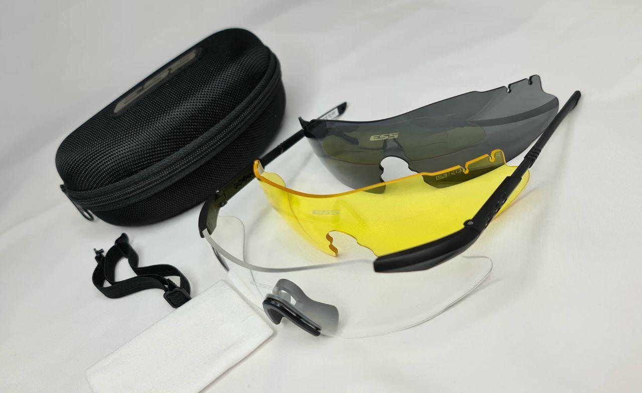 Тактические очки ESS ICE black w/hi-def yellow, smoke gray, clear 740-0020 (дужки 1 пара + линзы 3 шт )
Тактические очки ESS ICE black w/hi-def yellow, smoke gray, clear 740-0020 (дужки 1 пара + линзы 3 шт )