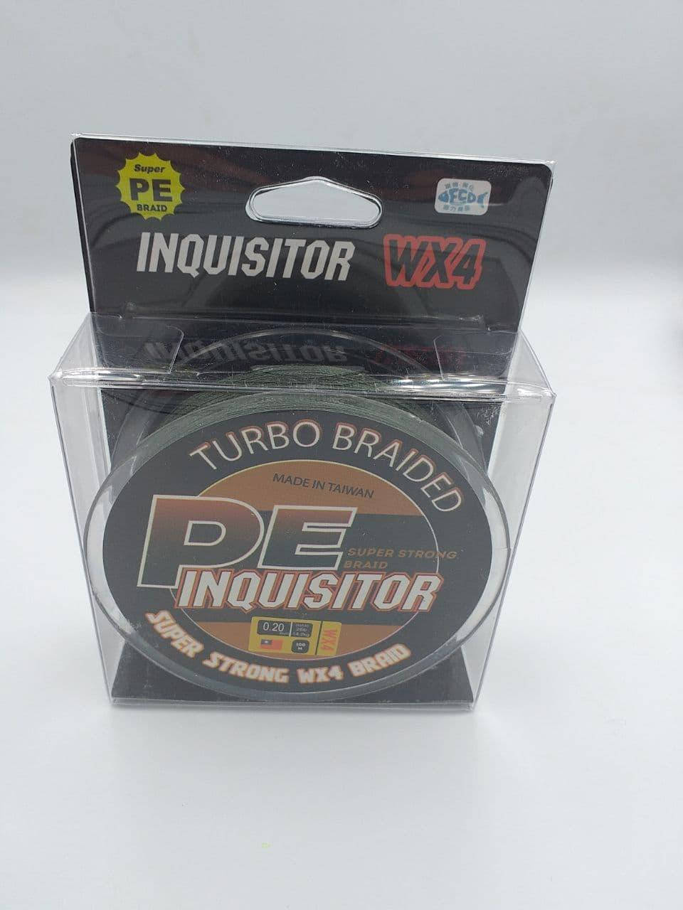 Плетеный шнур для рыбалки 0.35 мм INQUISITOR 24.2 кг 100м Нитка рыболовная плетенка (0.14 - 0.35), Темно-зеленый
Плетеный шнур для рыбалки 0.35 мм INQUISITOR 24.2 кг 100м Нитка рыболовная плетенка (0.14 - 0.35), Темно-зеленый