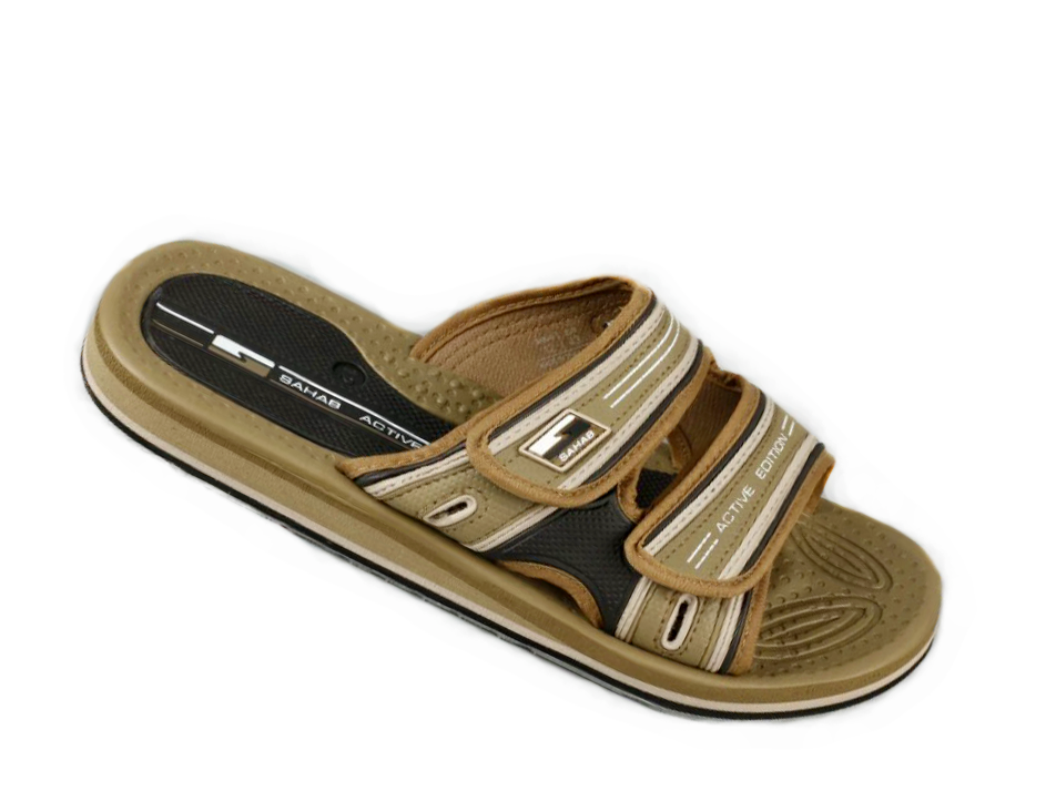 Мужские шлёпанцы Sahab Таиланд оригинал SH 20-007 camel розмір .42, Хаки
Мужские шлёпанцы Sahab Таиланд оригинал SH 20-007 camel розмір .42, Хаки