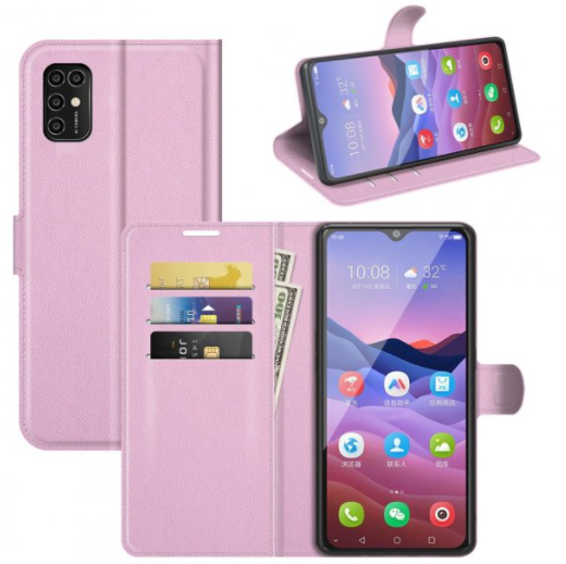 Кожаный чехол книжка Lichee для ZTE BLADE V2020 Smart (9 цветов) розовый
Кожаный чехол книжка Lichee для ZTE BLADE V2020 Smart (9 цветов) розовый