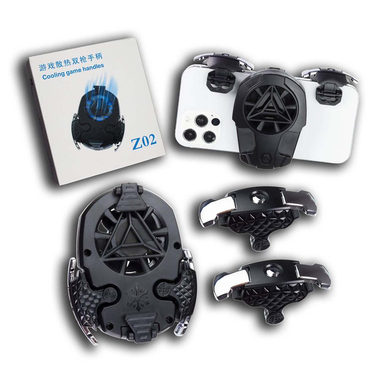 Комплект Xibier Z02 игровые триггеры и куллер охлаждение для телефона со встроенной АКБ Android iOS, Черный
Комплект Xibier Z02 игровые триггеры и куллер охлаждение для телефона со встроенной АКБ Android iOS, Черный