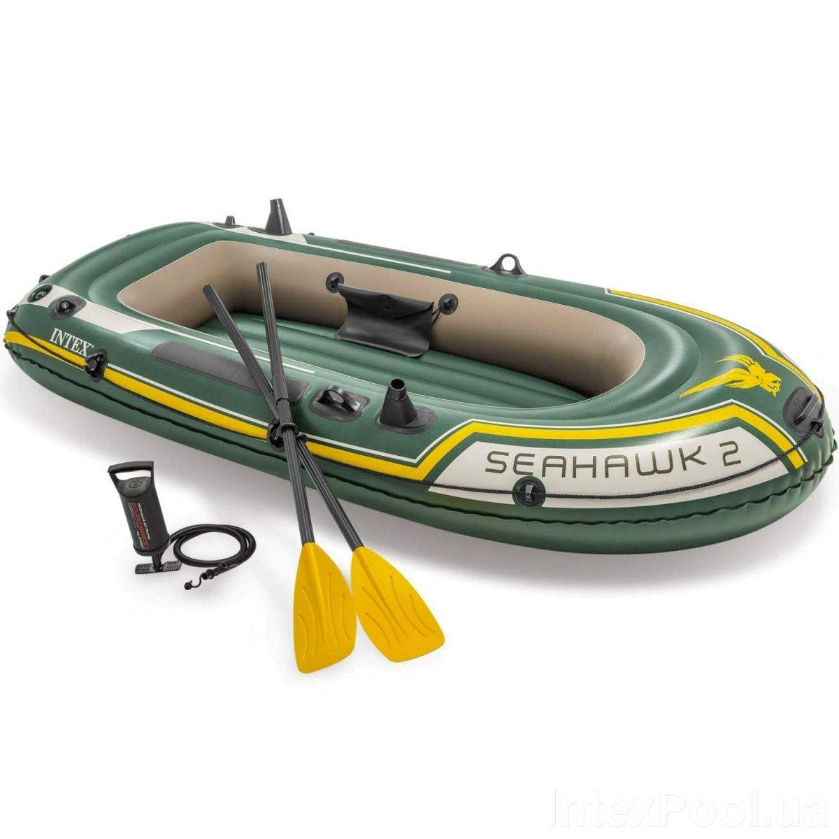 Двухместная надувная лодка Интекс Intex 68347 Seahawk 2 Set, 236 х 114 см, веслами и насосом
Двухместная надувная лодка Интекс Intex 68347 Seahawk 2 Set, 236 х 114 см, веслами и насосом