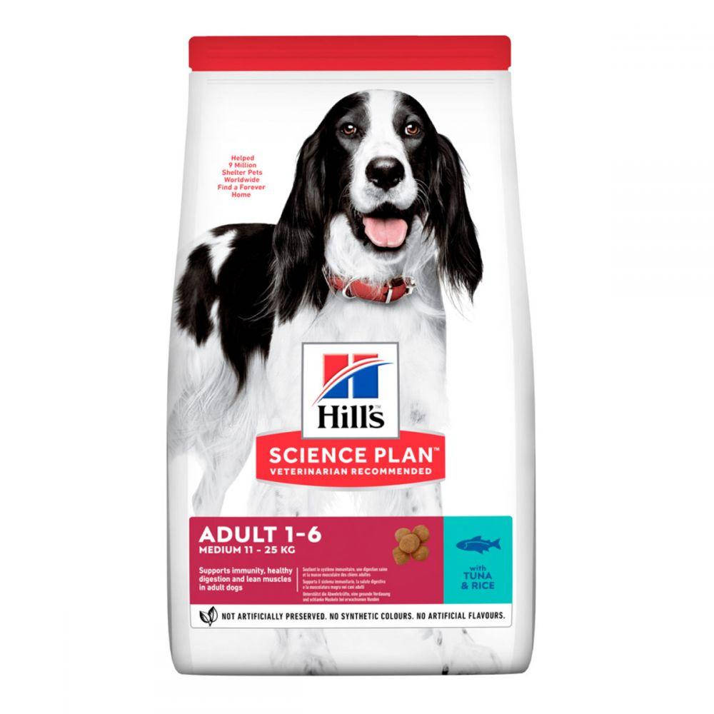 Hills Science Plan Adult Medium Tuna & Rice Сухой корм для собак средних пород с тунцом и рисом / 12 кг
Hills Science Plan Adult Medium Tuna & Rice Сухой корм для собак средних пород с тунцом и рисом / 12 кг