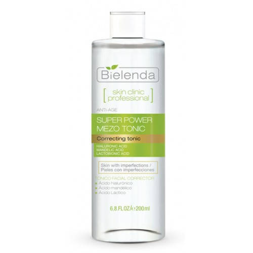 Корректирующий тоник ANTI-AGE Bielenda SKIN CLINIC (Миндальная и Лактобионовая кислота), 200 мл
Корректирующий тоник ANTI-AGE Bielenda SKIN CLINIC (Миндальная и Лактобионовая кислота), 200 мл
