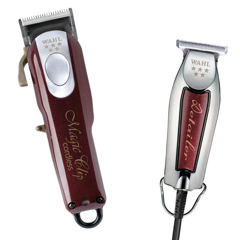Набор машинок для стрижки Wahl Magic 5 star Combo (MagicClip Cordless + Detailer Wide)
Набор машинок для стрижки Wahl Magic 5 star Combo (MagicClip Cordless + Detailer Wide)