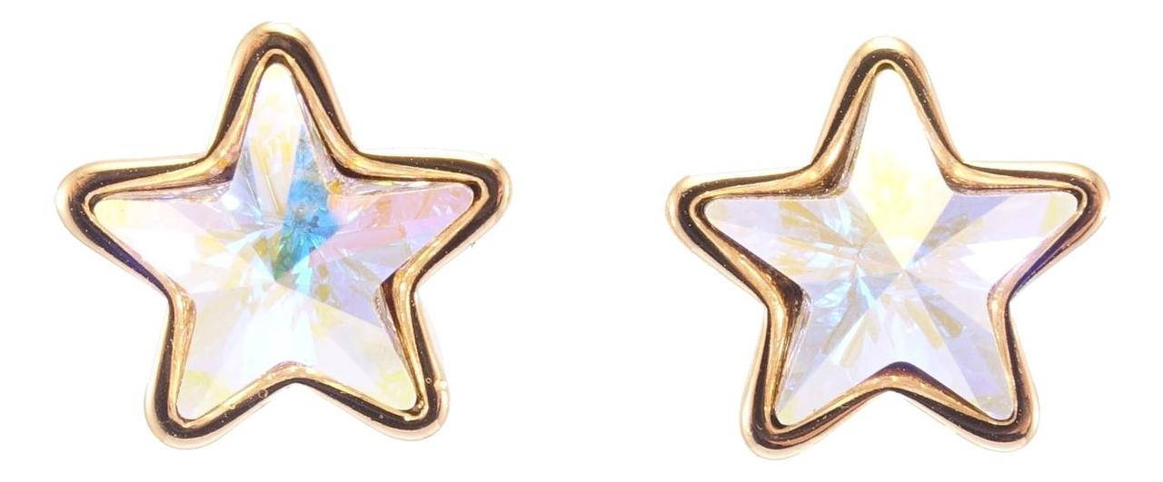 Серьги Xuping Позолота 18K с кр-ми Swarovski гвоздики (пусеты) "Звездочки с кристаллами АВ"
Серьги Xuping Позолота 18K с кр-ми Swarovski гвоздики (пусеты) "Звездочки с кристаллами АВ"