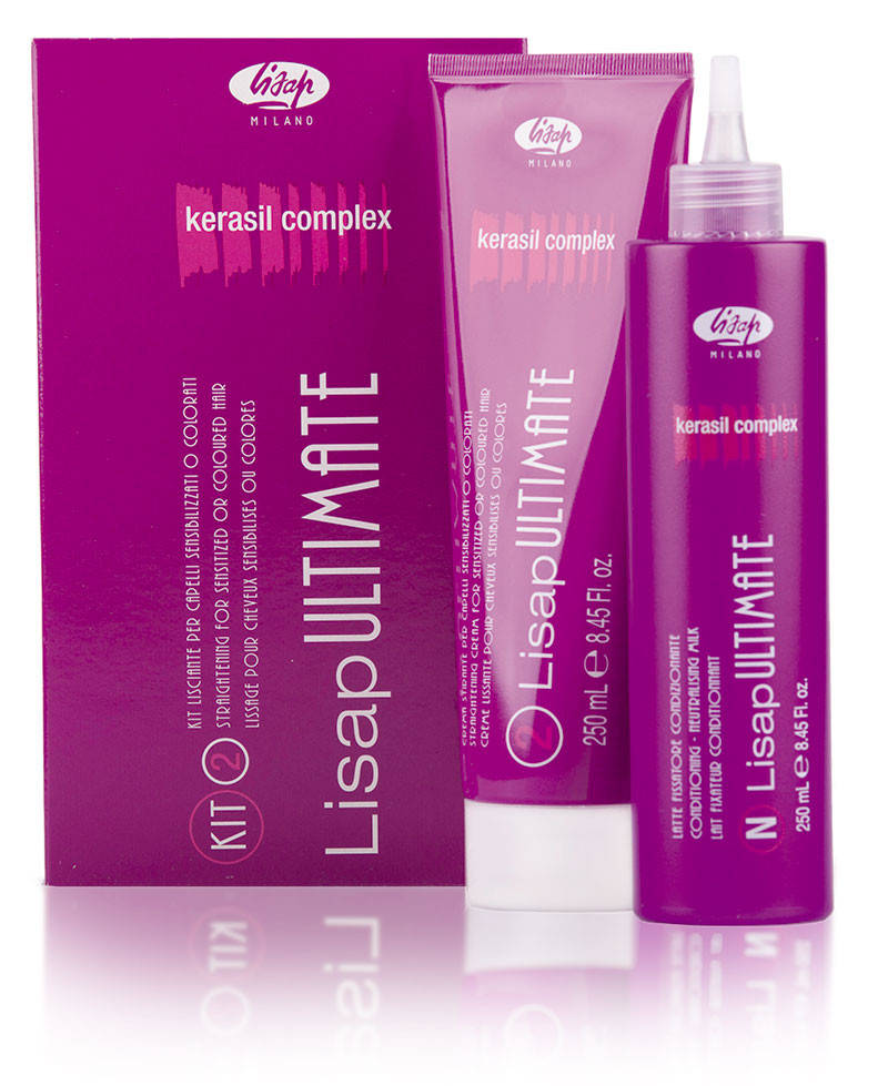 Набор перманентного выпрямления Lisap Ultimate Kit 2 для окрашенных или чувствительных волос 250 мл + 250 мл
Набор перманентного выпрямления Lisap Ultimate Kit 2 для окрашенных или чувствительных волос 250 мл + 250 мл