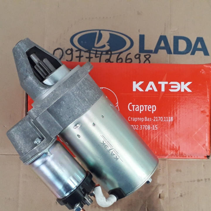 Стартер КАТЭКа ВАЗ-2101, 2102, 2103, 2104, 2106, 2107, 21213 (редукторный, на пост. Магнитах) 5722.3708000
Стартер КАТЭКа ВАЗ-2101, 2102, 2103, 2104, 2106, 2107, 21213 (редукторный, на пост. Магнитах) 5722.3708000