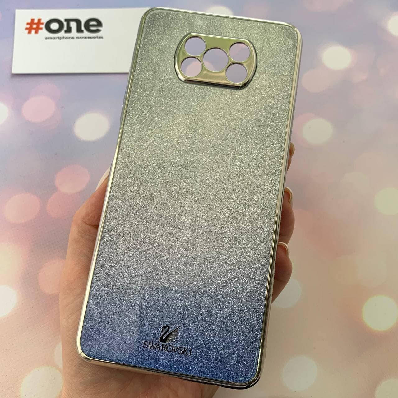Чехол для Xiaomi Poco X3 SWAROVSKI стеклянный с блестками чехол на телефон сяоми поко х3 синий
Чехол для Xiaomi Poco X3 SWAROVSKI стеклянный с блестками чехол на телефон сяоми поко х3 синий
