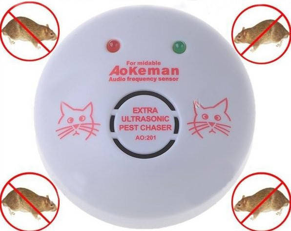 Отпугиватель крыс и мышей Aokeman Sensor Ultra Sonic Pest Chaser AO 201/102 ультразвуковой
Отпугиватель крыс и мышей Aokeman Sensor Ultra Sonic Pest Chaser AO 201/102 ультразвуковой