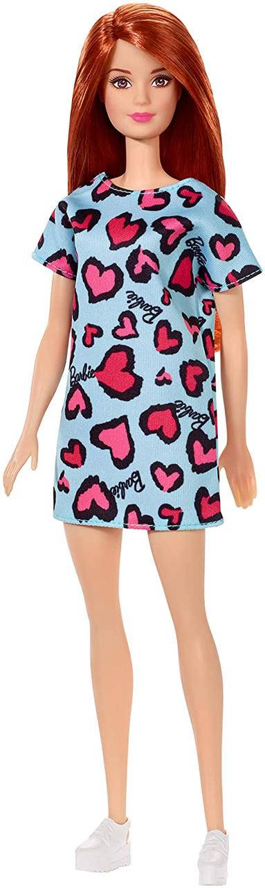 Кукла Барби Стиль Рыжая в голубом платье Barbie Doll, Red Hair Blue and Pink Heart-Print Dress GHW48
Кукла Барби Стиль Рыжая в голубом платье Barbie Doll, Red Hair Blue and Pink Heart-Print Dress GHW48
