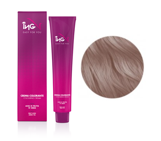 Крем-краска для волос ING Professional Coloring Cream 12.21 Ультра блонд фиолетово-пепельный 100 мл
Крем-краска для волос ING Professional Coloring Cream 12.21 Ультра блонд фиолетово-пепельный 100 мл
