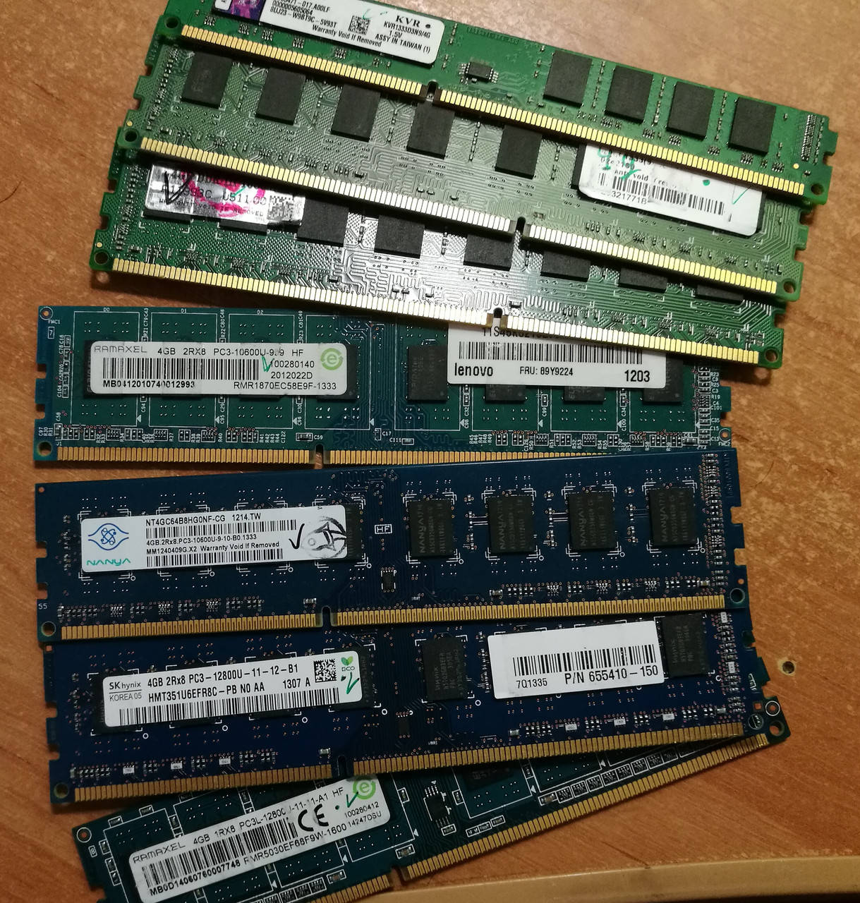 ОБЯЗАТЕЛЬНО ЧИТАЙТЕ ОПИСАНИЕ!!! DDR3 на 8GB (PC3-PC3L-10600-12800) DDR3-1333-1600 Intel/AMD
ОБЯЗАТЕЛЬНО ЧИТАЙТЕ ОПИСАНИЕ!!! DDR3 на 8GB (PC3-PC3L-10600-12800) DDR3-1333-1600 Intel/AMD