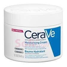 CeraVe Moisturizers зволожуючий крем для обличчя та тіла для сухої та дуже сухої шкіри (340 мл)
CeraVe Moisturizers зволожуючий крем для обличчя та тіла для сухої та дуже сухої шкіри (340 мл)