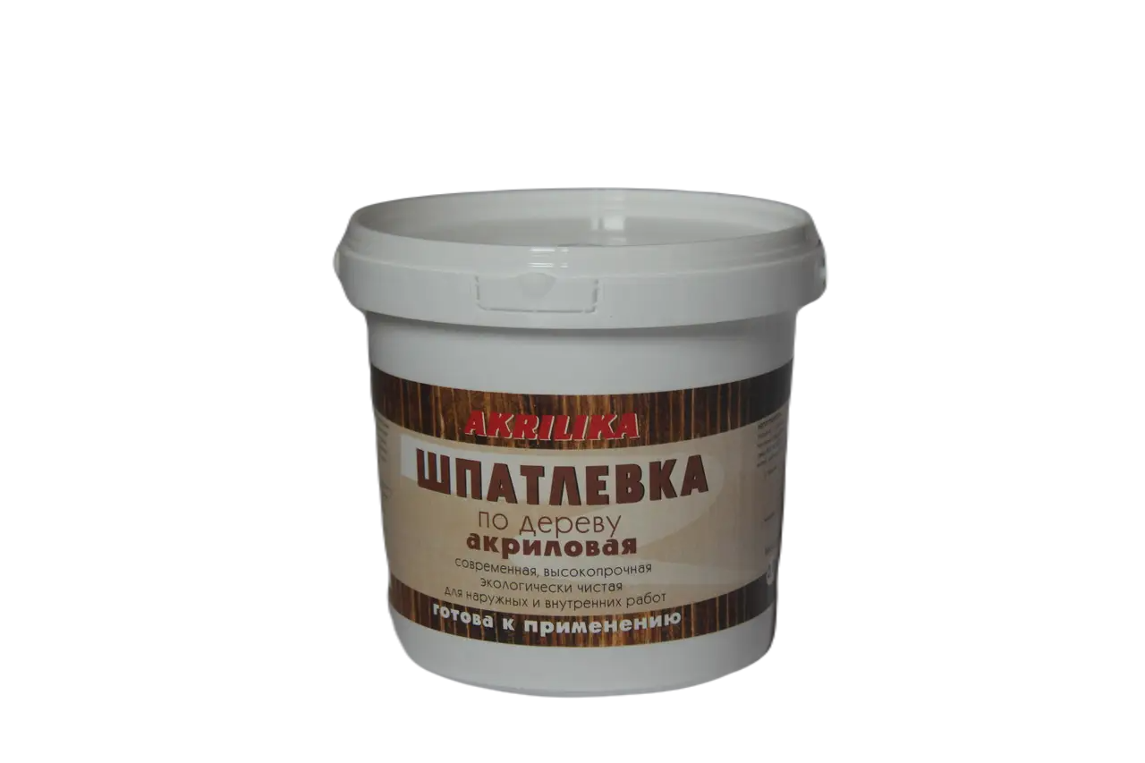 Шпаклевка по дереву Akrilika 1,7 кг, Белый
Шпаклевка по дереву Akrilika 1,7 кг, Белый