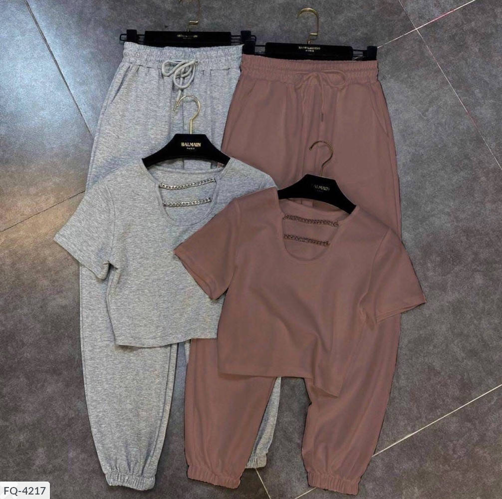 Спортивный костюм женский размеры 42-46 (5цв) "Grаnd Fashion" недорого от прямого поставщика, Разные цвета
Спортивный костюм женский размеры 42-46 (5цв) "Grаnd Fashion" недорого от прямого поставщика, Разные цвета