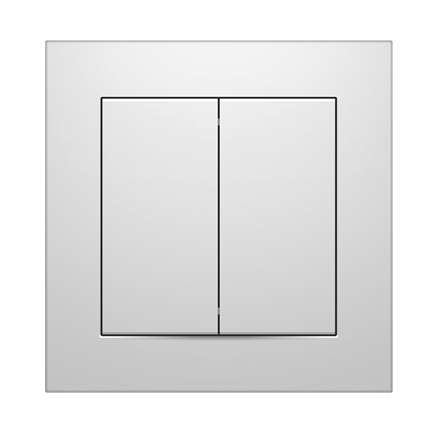 Выключатель двухклавишный белый VS10-300, серия "ИДЕАЛ" ТМ "MARSHEL"
Выключатель двухклавишный белый VS10-300, серия "ИДЕАЛ" ТМ "MARSHEL"