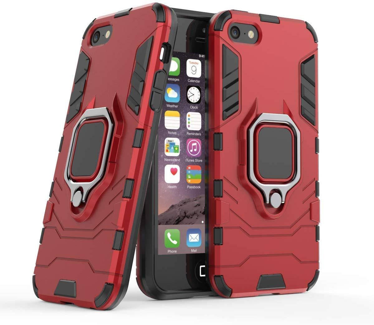 Чехол Iron Ring для Iphone 6 Plus / 6s Plus бронированный Бампер с подставкой Red, Красный
Чехол Iron Ring для Iphone 6 Plus / 6s Plus бронированный Бампер с подставкой Red, Красный