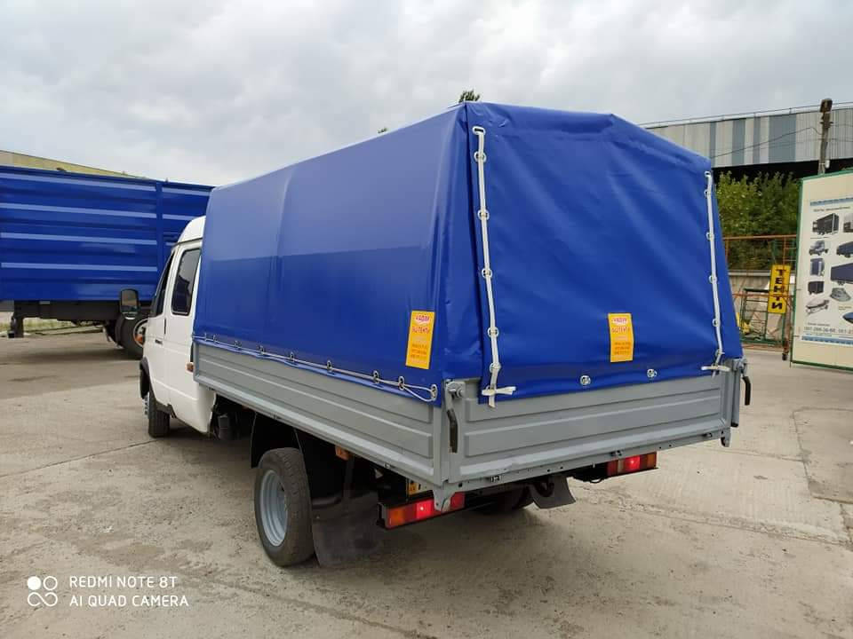 Тент на газель стандартную 3м, Синий
Тент на газель стандартную 3м, Синий