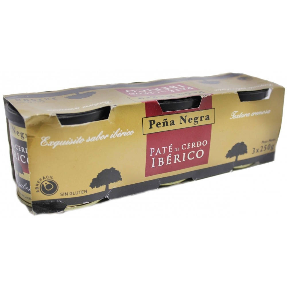 Паштет из черной иберийской свиньи Pena Negra Pate de Cerdo Iberico БЕЗ ГЛЮТЕНА спайка 3x250 г Испания
Паштет из черной иберийской свиньи Pena Negra Pate de Cerdo Iberico БЕЗ ГЛЮТЕНА спайка 3x250 г Испания