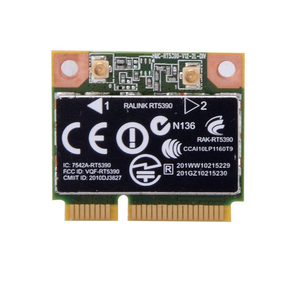 Wi-fi+BT модуль HalfSize Mini pcie для HP! Ralink RT5390 (630703-001 692883) 802.11 b,g,n , 150Mbps
Wi-fi+BT модуль HalfSize Mini pcie для HP! Ralink RT5390 (630703-001 692883) 802.11 b,g,n , 150Mbps