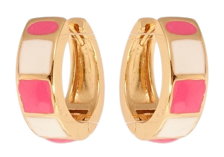 Серьги Xuping Позолота 18K колечки "Прокраска розовой и белой эмалью"
Серьги Xuping Позолота 18K колечки "Прокраска розовой и белой эмалью"