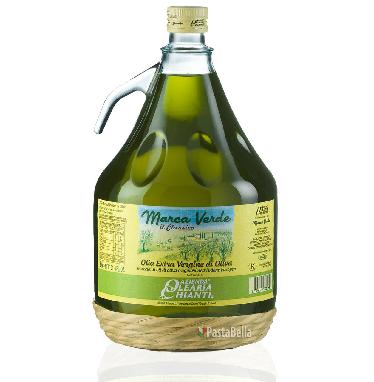 Оливковое Масло Экстра Вирджин "Marca Verde" 3л - Olio Extra Vergine di Oliva Olearia del Chianti
Оливковое Масло Экстра Вирджин "Marca Verde" 3л - Olio Extra Vergine di Oliva Olearia del Chianti
