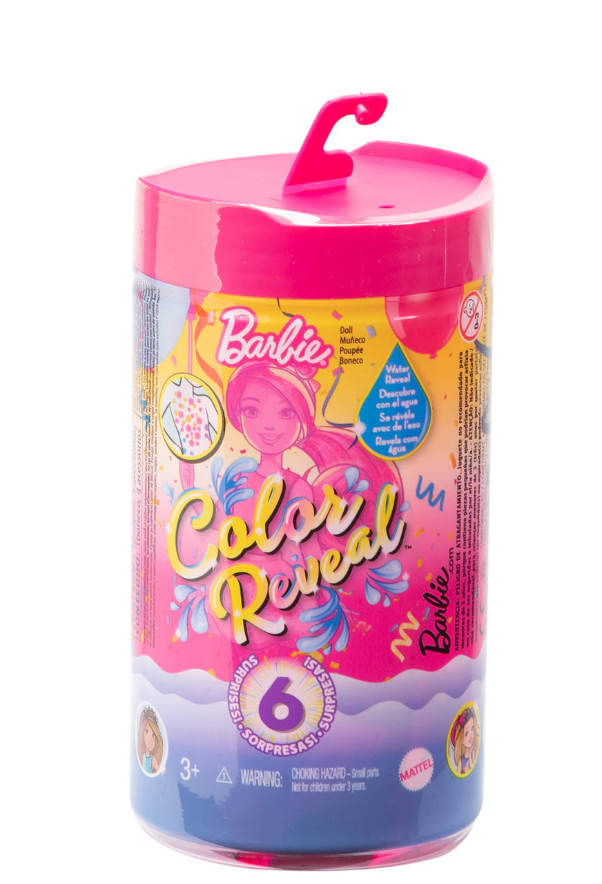 Кукла-сюрприз Челси Барби Яркое превращение Вечеринка Barbie Chelsea Color Reveal Doll Party Series (GTT26)
Кукла-сюрприз Челси Барби Яркое превращение Вечеринка Barbie Chelsea Color Reveal Doll Party Series (GTT26)