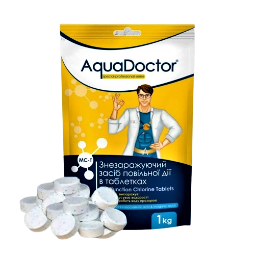 Химия для бассейна AquaDoctor MC-T 1 кг 3 в 1 большие таблетки для бассейна 200 г 015972
Химия для бассейна AquaDoctor MC-T 1 кг 3 в 1 большие таблетки для бассейна 200 г 015972