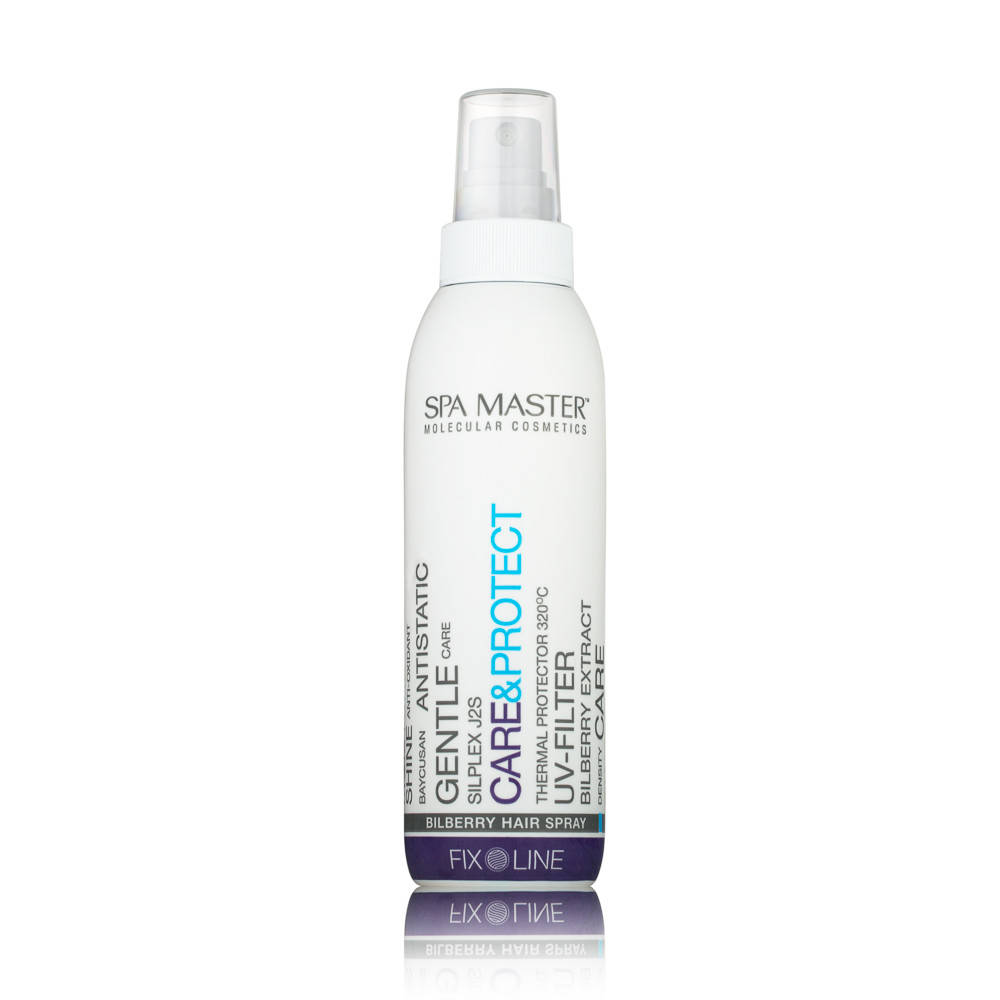 Термозащитный спрей для волос SM 124 200 мл, Spa Master care & protect bilberry hair spray, Спа Мастер
Термозащитный спрей для волос SM 124 200 мл, Spa Master care & protect bilberry hair spray, Спа Мастер